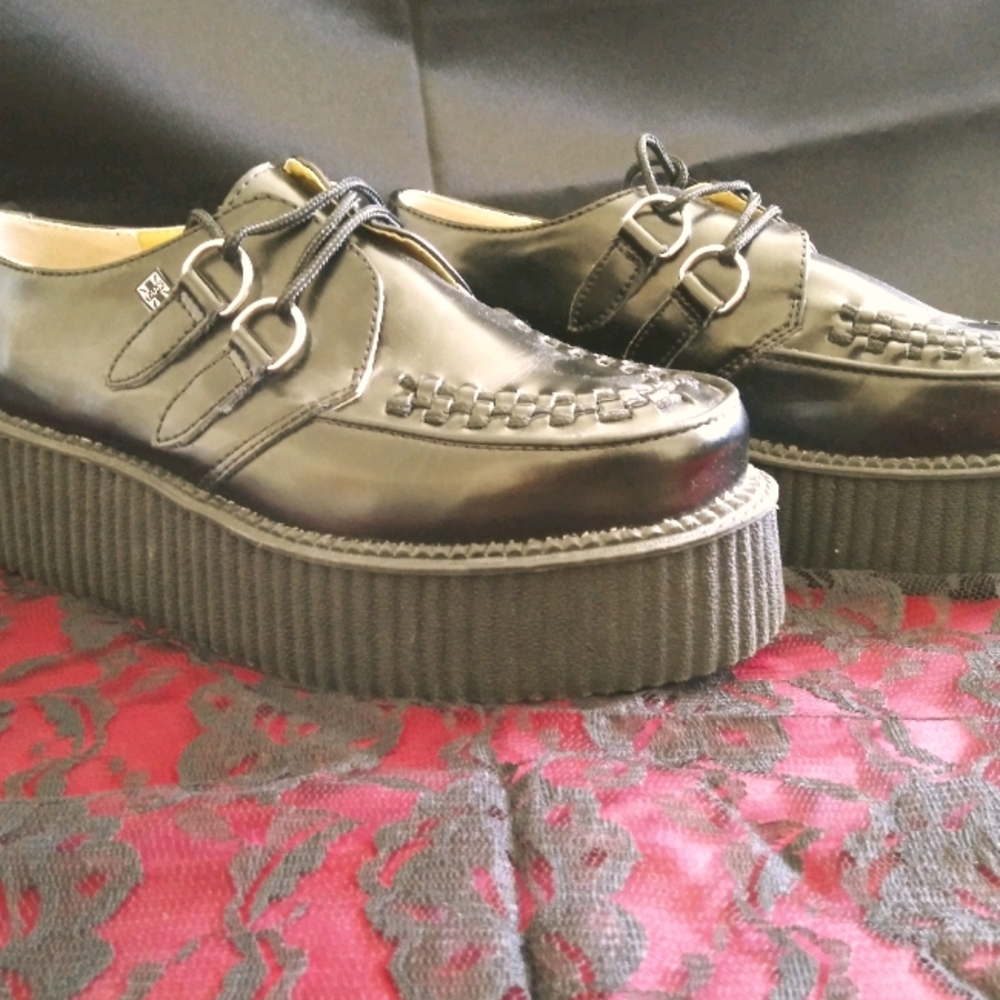 T.U.K black creeper platforms